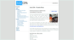Desktop Screenshot of islacpa.com