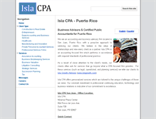 Tablet Screenshot of islacpa.com